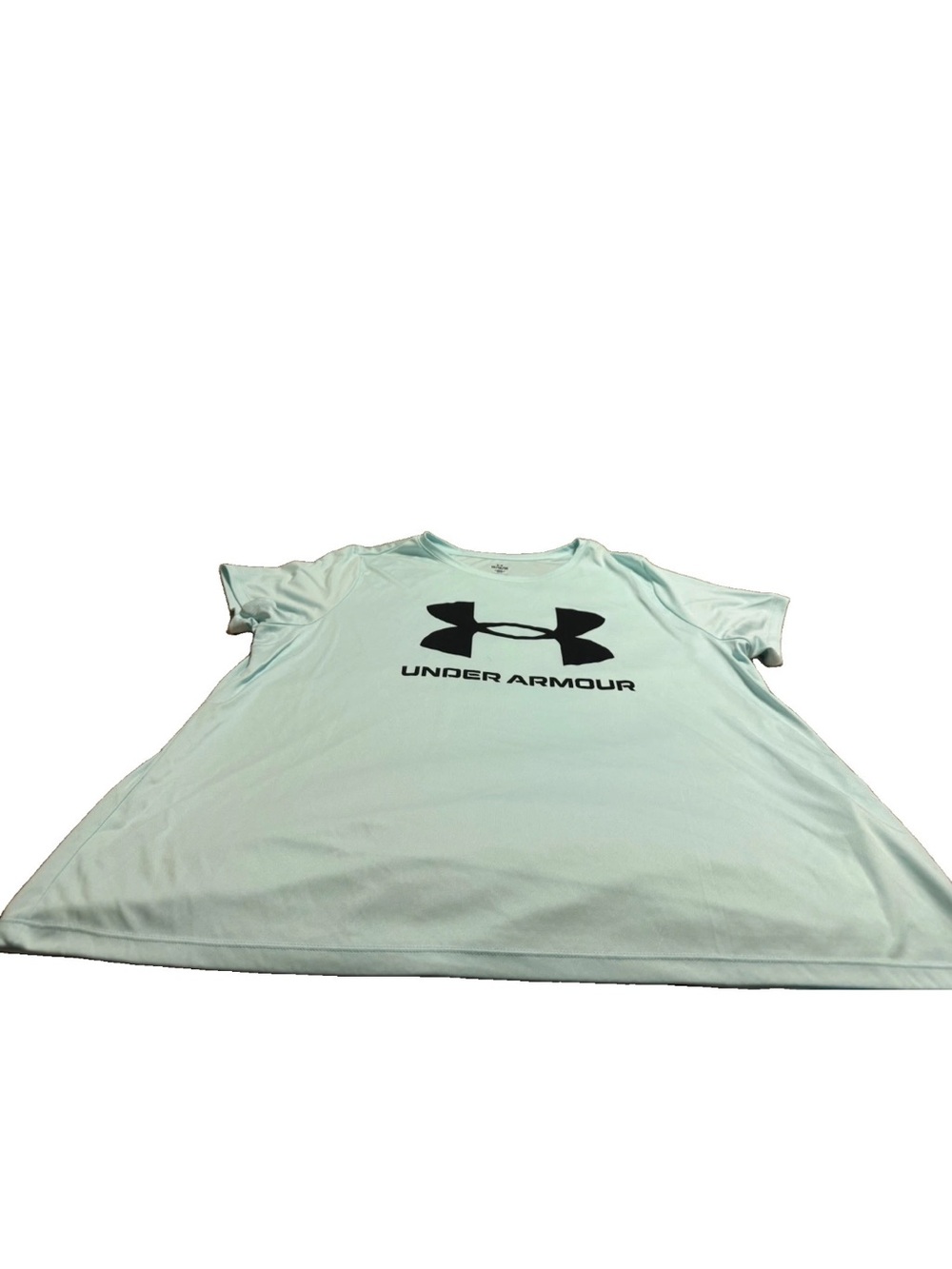 Under Armour Women’s Light Blue Loose Fit Short Sleeve Shirt! 1X